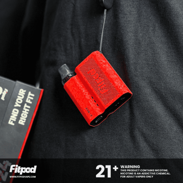 【小煙套組】Fitpod X龍年2024限量版禮盒 要買要快數量有限 內含:(Fitpod X/BOX主機各1)(1.2/0.8Ω空倉各3入)(掛繩*2組)：圖片 5
