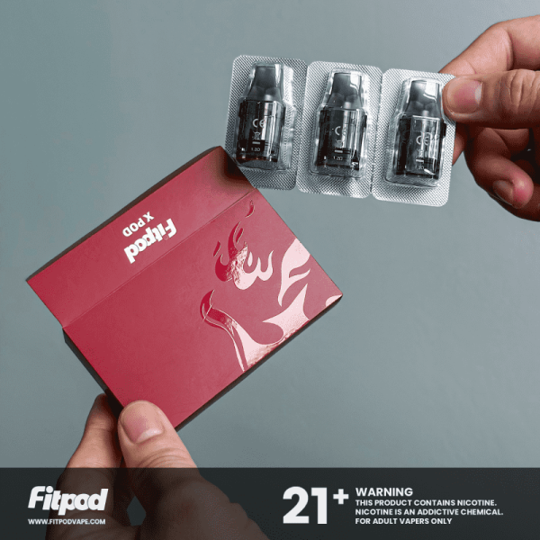 【小煙套組】Fitpod X龍年2024限量版禮盒 要買要快數量有限 內含:(Fitpod X/BOX主機各1)(1.2/0.8Ω空倉各3入)(掛繩*2組)：圖片 10